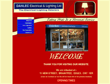 Tablet Screenshot of danlec.co.uk